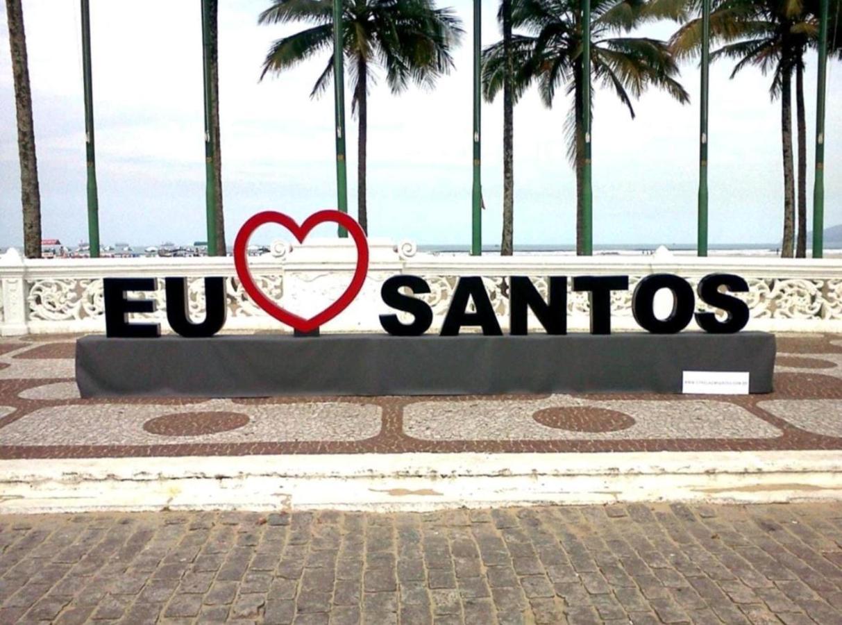 Apartamento Aconchegante Ao Lado Da Praia Santos  Luaran gambar